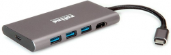 Докинг станция USB-C Multiport Dock, 6-port, PD, Roline 12.02.1115