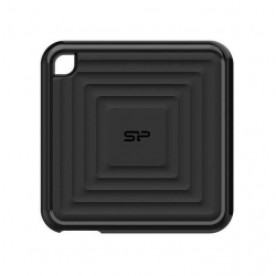 Хард диск / SSD SSD Silicon Power PC60, 2TB, USB 3.2 Gen2 Type-C, Черен