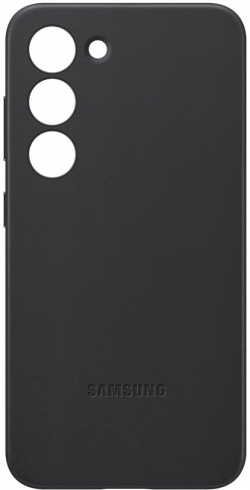 Калъф за смартфон SAMSUNG GALAXY S23 Leather cover Black