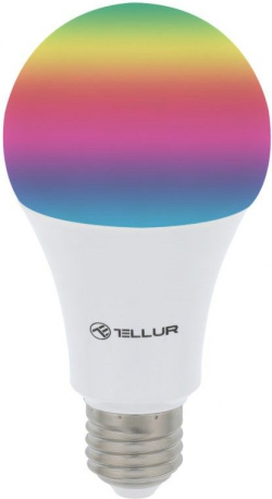 LED Крушка Tellur Wi-Fi крушка, E27, 10W, RGB светлина