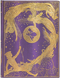 Канцеларски продукт Paperblanks Тефтер Violet Fairy, Ultra, широки редове, твърда корица, 72 листа