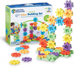 Learning Resources Конструктор със зъбни колела, 100 броя