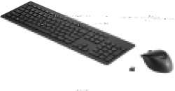 Клавиатура HP 950MK, комплект клавиатура + мишка, безжични, черен