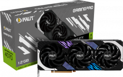 Видеокарта Palit GeForce RTX4070 GamingPro 12GB GDDR6X 192bit, 3x DP, 1x HDMI