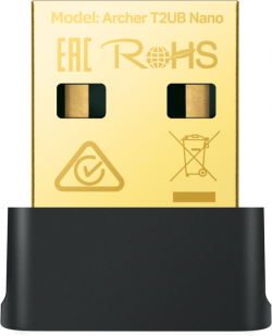 WiFi безжична карта/адаптер Безжичен USB адаптер TP-LINK Archer T2UB Nano