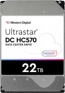 Хард диск / SSD Western Digital Ultrastar DC HC570, 22TB, 7200RPM, SATA 6GB-s - WUH722222ALE6L4