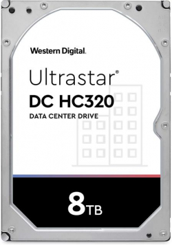 Хард диск / SSD Western Digital Ultrastar DC HC320, 8TB, 7200RPM, SATA 6GB-s - HUS728T8TALE6L4