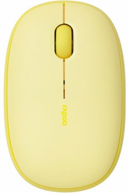 Мишка Безжична оптична мишка RAPOO M660, Multi-mode, жълта