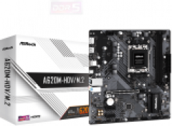 Дънна платка ASROCK MB Desktop A620M-HDV-M2, AM5, 2x DDR5, 1x PCIe 4.0x 16, 2x PCIe 3.0x 1