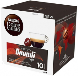 Продукт Nescafé Dolce Gusto Кафе капсула Espresso Buondi Intenso, 16 броя