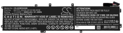 Батерия за лаптоп DELL XPS 15 9560 Precision 5520 CS-DEM552NB 11,4V 8000mAh CAMERON SINO