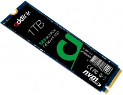 Хард диск / SSD Addlink диск SSD, 1TB - M.2 2280 PCI Express