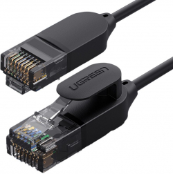 Мрежов кабел Ugreen 70334 Ethernet patchcord RJ45 Cat 6A UTP 1000Mbps 2м - черен