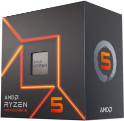 Процесор AMD Ryzen 5 7600 (AM5) Processor with Wraith Stealth Cooler and Radeon Graphics