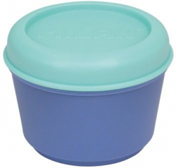 Продукт Milan Кутия за храна, кръгла, синя, 250 ml