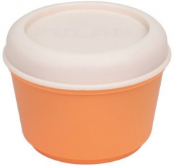 Продукт Milan Кутия за храна, кръгла, оранжева, 250 ml