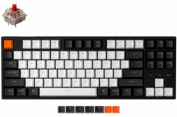 Клавиатура Keychron C1 TKL Gateron G Pro(Hot-Swappable) Red Switch RGB Backlight