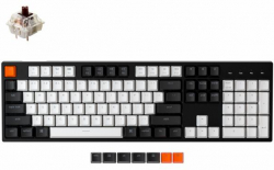 Клавиатура Keychron C2 Hot-Swappable Full-Size Gateron G Pro Brown Switch RGB LED