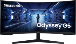 Монитор Samsung Odyssey G5 C34G55TWWP 34 inch, VA Curved UWQHD 3440x1440