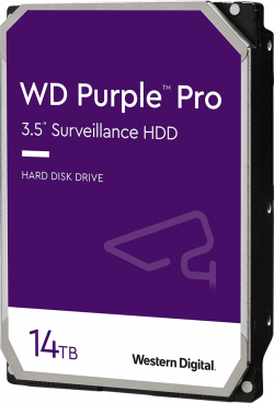 Хард диск / SSD Western Digital Purple Pro (3.5'', 14TB, 512MB, 7200 RPM, SATA 6 Gb-s)