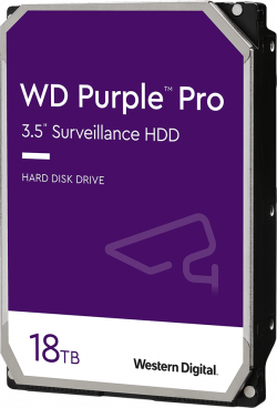 Хард диск / SSD Western Digital Purple Pro (3.5'', 18TB, 512MB, 7200 RPM, SATA 6 Gb-s)
