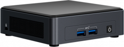 Компютър Intel NUC 11 Pro Kit NUC11TNHi5, Core i5-1135G4, Iris Xe Graphics, без памет