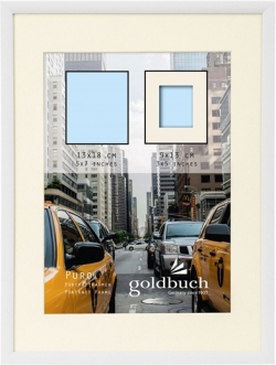 Канцеларски продукт Goldbuch Рамка за снимка, пластмасова, 13 х 18 cm, бяла