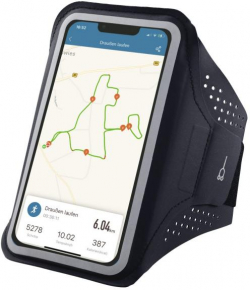 Принадлежност за смартфон Спортен калъф за ръка HAMA Finest Sports, За телефони, XXL, Антрацит