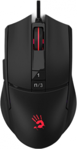 Мишка A4tech bloody L65 Max, Жична, 12000 cpi, Черна