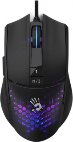 Мишка A4tech bloody L65 Max, Жична, 12000 cpi, Honeycomb,Черна