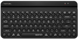 Клавиатура A4tech Fstyler FBK30, Bluetooth, 2.4G, Стойка за телефон, Кирилизирана,черна