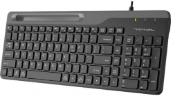 Клавиатура A4tech Fstyler FK25, Стойка за телефон, Кирилизирана, Черна