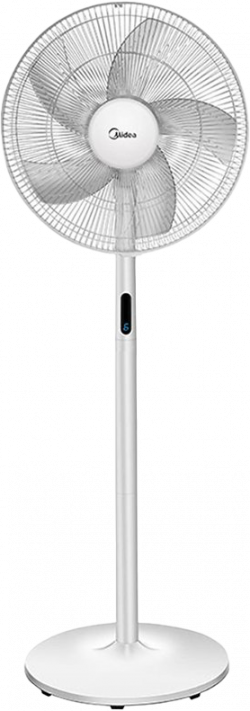Бяла техника Stand fan, 48W,8 скорости, 8H таймер, LED дисплей, електрическо управление