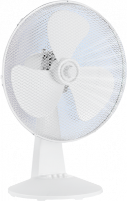 Table fan, 40W, 40cm, 3 speeds, mechanical, noise level: 50-60 dB, Oscillation 80°