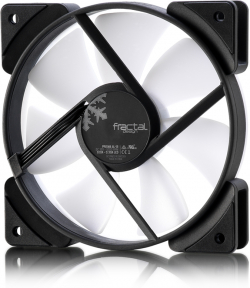Вентилатор Fractal Design Prisma AL-12 RGB PWM, бял