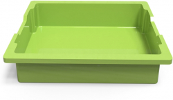 Тава RFG, PP, 375 х 310 х 75 mm, полипропилен, зелена