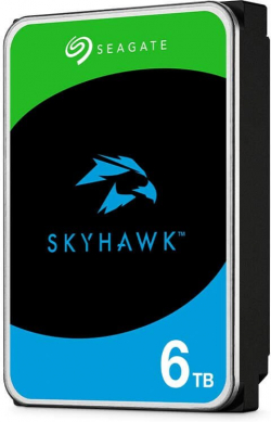 Хард диск / SSD Seagate SkyHawk Surveillance, 6TB, SATA, 5400 rpm, 3.5", 6GB/s