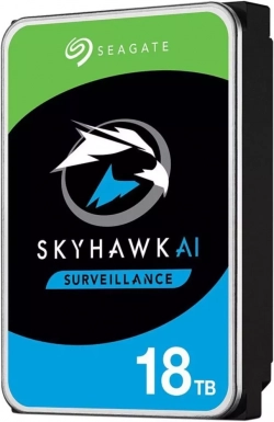 Хард диск / SSD Seagate HDD AI Skyhawk, 3.5", 18TB, SATA, 7200 rpm, 6Gb-s