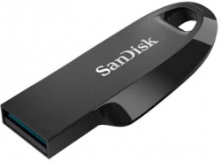 USB флаш памет USB памет SanDisk Ultra Curve 3.2, 128GB, USB 3.1 Gen 1, Черен