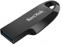 USB памет SanDisk Ultra Curve 3.2, 128GB, USB 3.1 Gen 1, Черен
