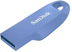 USB флаш памет USB памет SanDisk Ultra Curve 3.2, 128GB, USB 3.1 Gen 1, Син