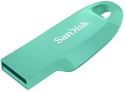 USB флаш памет USB памет SanDisk Ultra Curve 3.2, 64GB, USB 3.1 Gen 1, Зелен