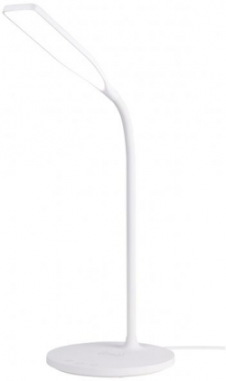Продукт Офис лампа DELTACO 0400, С бързо зарядно, LED, 360lm, Бяла