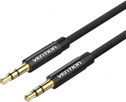 Кабел/адаптер Vention Аудио Кабел Fabric Braided 3.5mm M-M Audio Cable 1m - BAGBF