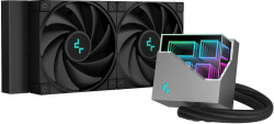Водно охлаждане DeepCool Water Cooling LT520 - Addressable RGB, Infinity mirror design