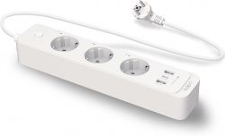 Контакт Интелигентен разклонител TP-Link Tapo P300, WiFi, 3 гнезда, 2300W, 10A, 1, 5 метр