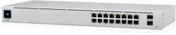 Комутатор/Суич Ubiquiti USW-16-POE, 8x Gbit PoE+, 8x GBit, 1xSFP слот, управляем, 42W