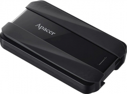 Хард диск / SSD Apacer AC533, 4TB 2.5" SATA HDD USB 3.2 Portable Hard Drive Plastic - Rubber Jet черен