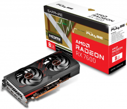 Видеокарта SAPPHIRE PULSE AMD Radeon RX 7600 8GB