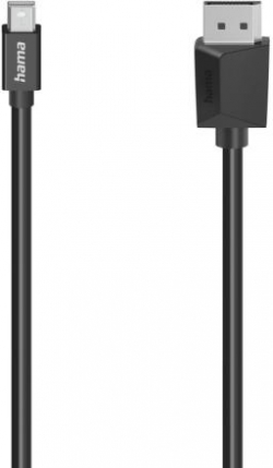 Кабел/адаптер HAMA Кабел Mini DP - DisplayPort, Ultra-HD 4K, 1.50 m